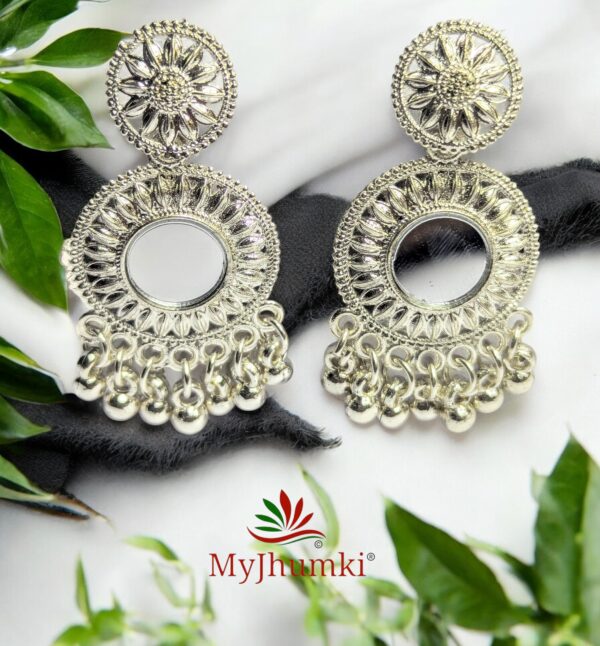 Oxidised Jhumka Earring For Women